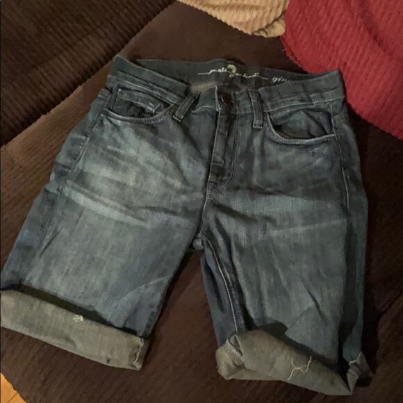 7 for all mankind Ginger cut shorts size 25 - Picture 2 of 4